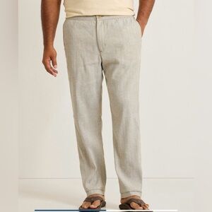 Tommy Bahama Relax Fit Beach Coast Stretch Linen Pants
